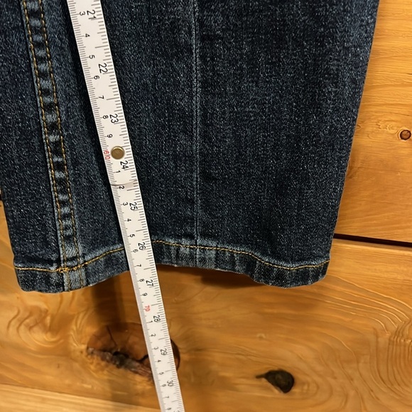 Pilcro And The Letterpress Womens Pleated High Waist Relaxed Whiskered Jeans 30 - Picture 3 of 10